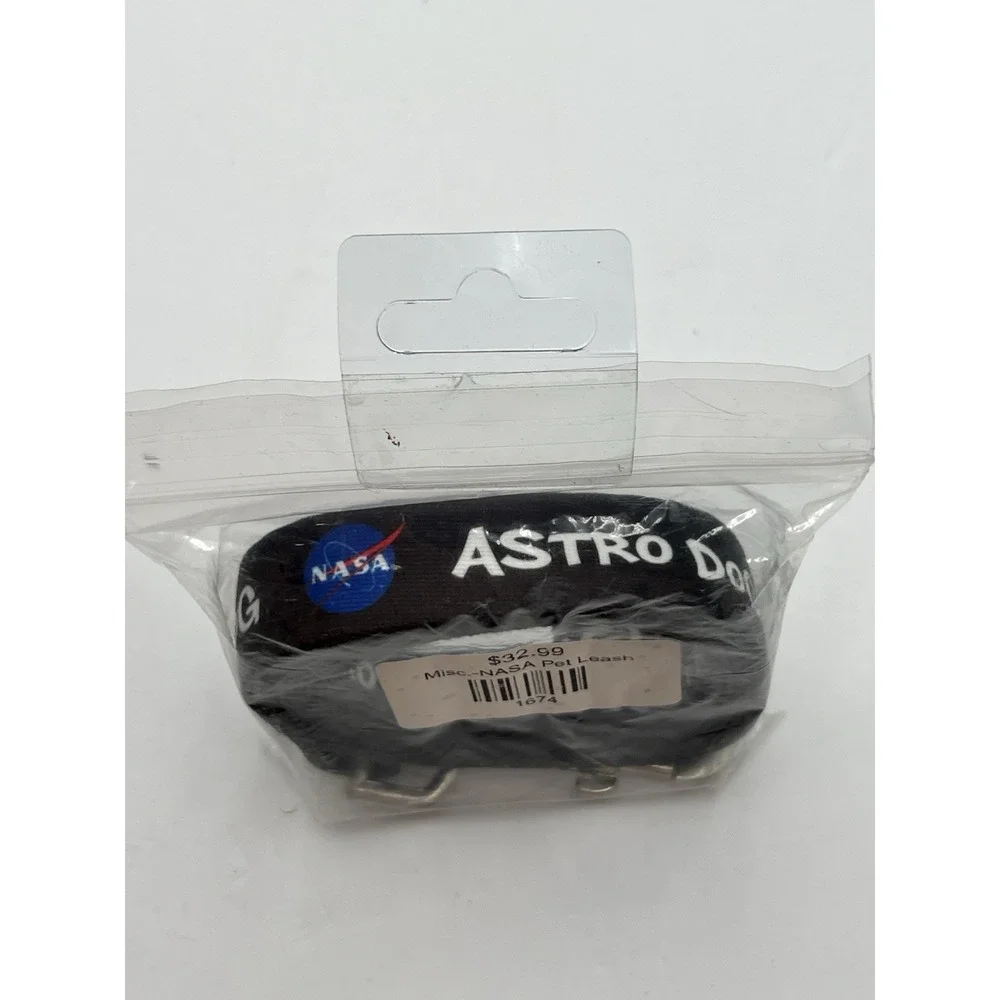 NASA Astro Dog Pet Leash Black 1